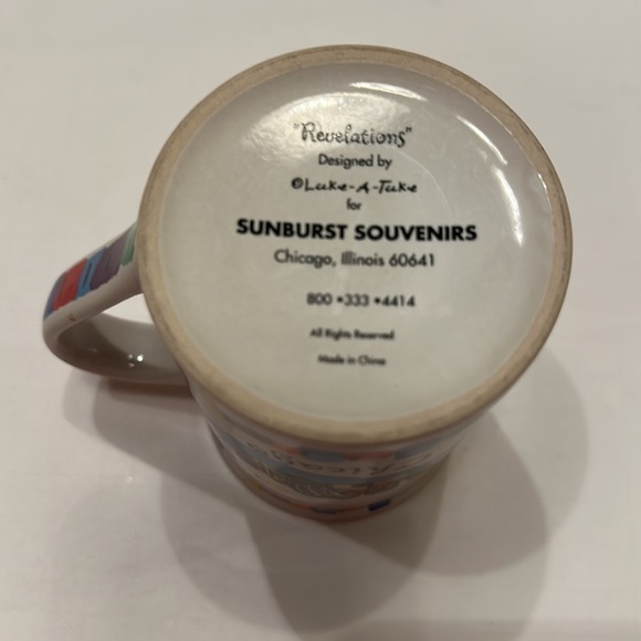 Chicago Skyline Souvenir Ceramic Mug Multi Colored - Picture 3 of 3